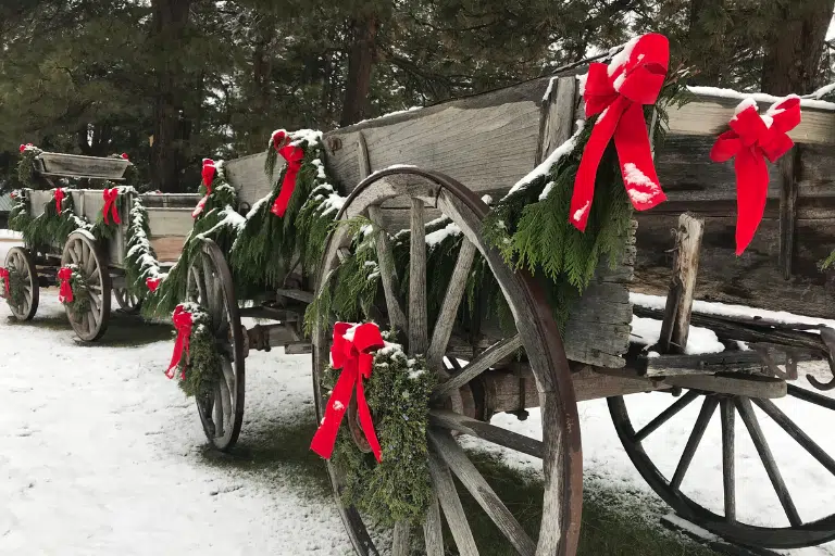 Christmas Sleigh Wreath